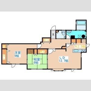 山の手６−４（1） 間取り図画像