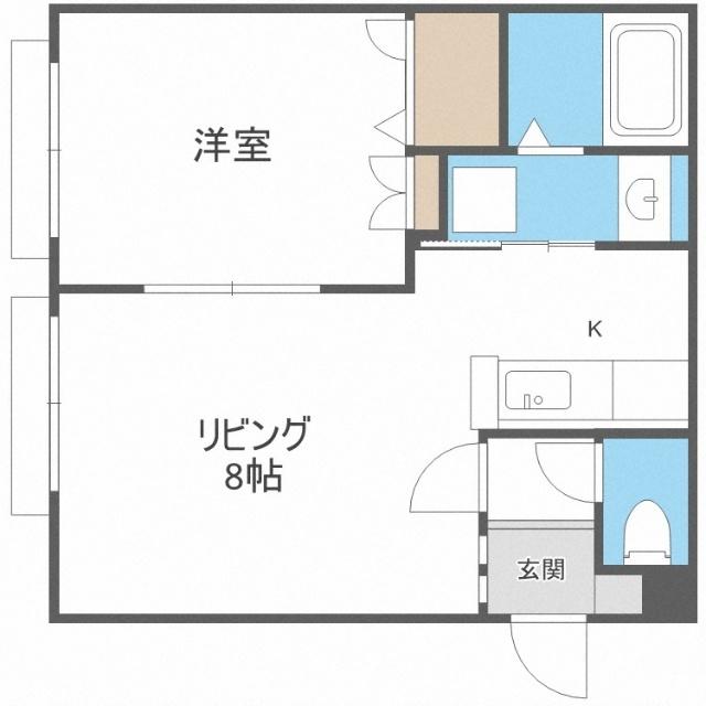 ルミエールシュエト４０（201） 間取り図画像