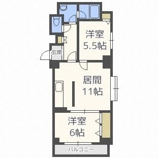 紫苑大通（403） 間取り図画像