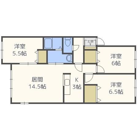 ヴィータ（301） 間取り図画像