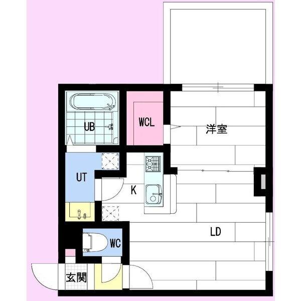 ａｎｇｅ−ｃｅｌｅｓｔｅ（アンジュ・セレステ）（105） 間取り図画像