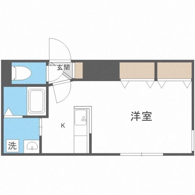 ＢｌａｎｃｎｃＮｏｉｒＮ９（302） 間取り図画像