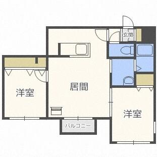 ＤＯＭＵＳ（107） 間取り図画像