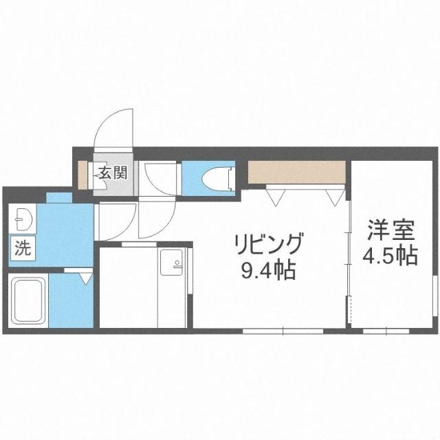 ＩＮＦＩＮＩＴＹ　ＫＯＴＯＮＩ（インフィニティ）（205） 間取り図画像