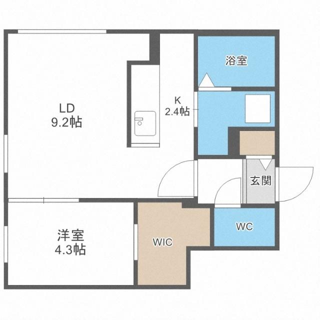 Ｅｌｍ　ＧａｒｄｅｎⅢ（203） 間取り図画像