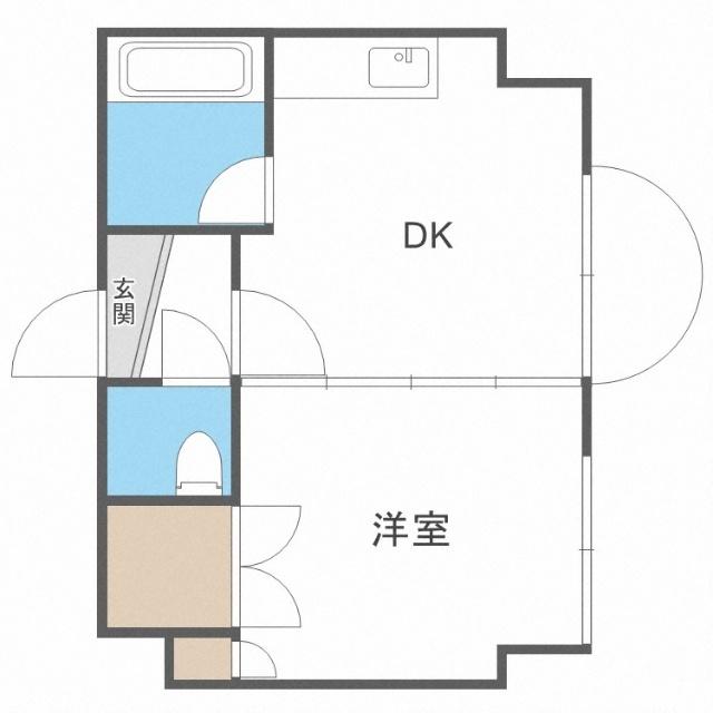 ＦＲＥＳＡ(フレッサ)（302） 間取り図画像