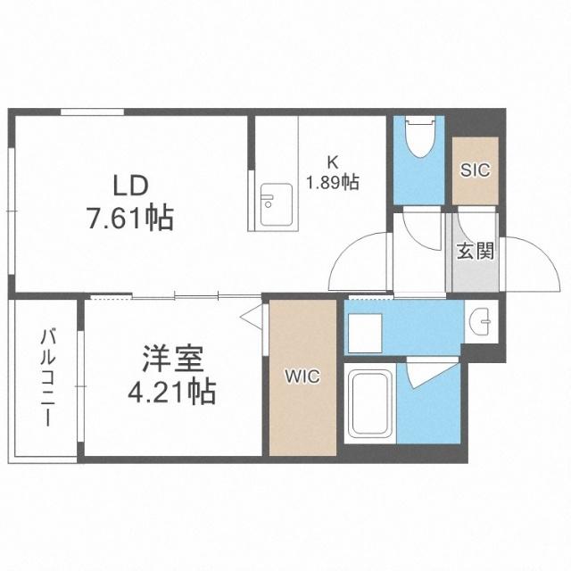 Ｇｒａｎｄ　Ｓｕｃｃｅｓｓ　Ｌｕｓｓｏ（410） 間取り図画像