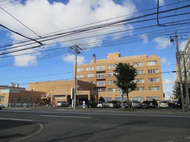 勤医協札幌西区病院：595m