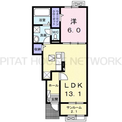 スワンプ　マンションＢ 間取り図写真