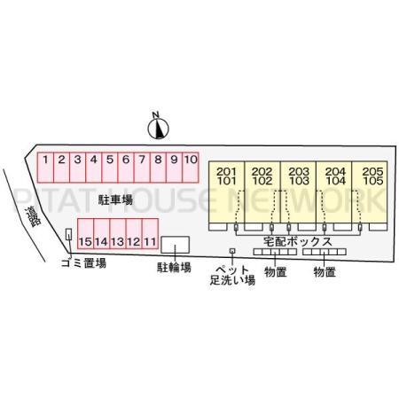 ミルレーヴＮ 外観写真4 共有部分