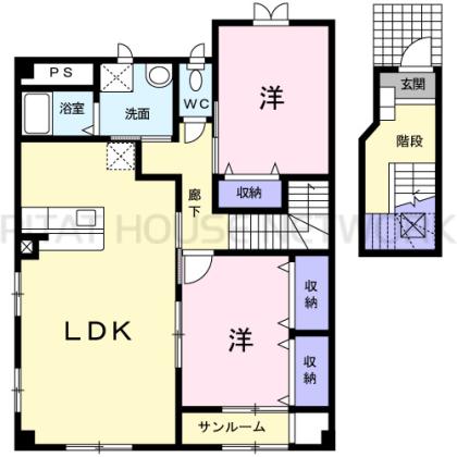  間取り図写真
