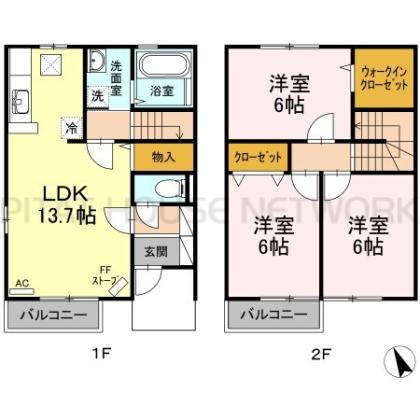  間取り図写真