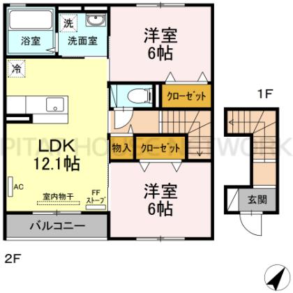 間取り図写真