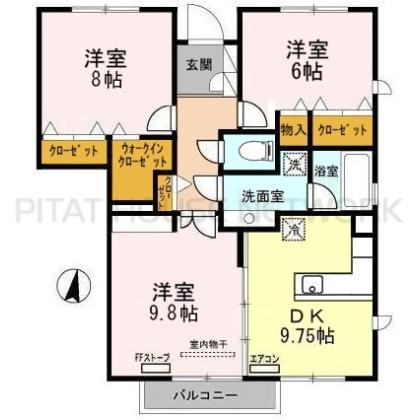  間取り図写真