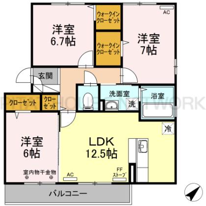  間取り図写真