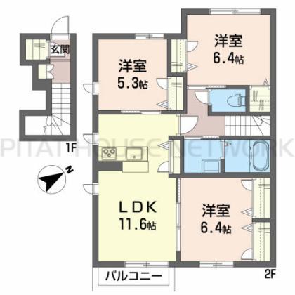  間取り図写真