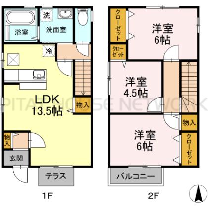  間取り図写真
