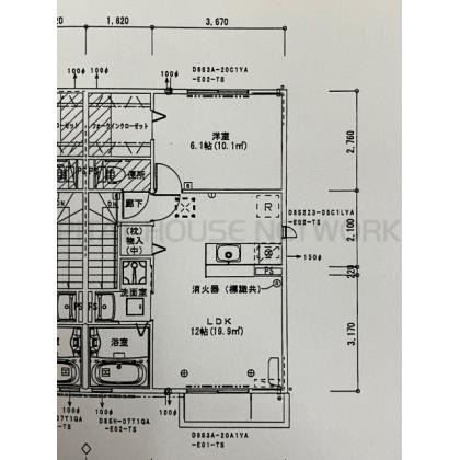  間取り図写真