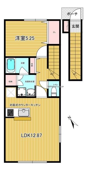  間取り図写真
