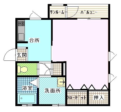  間取り図写真