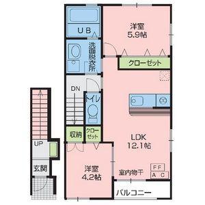 Eternaluce（エターナルーチェ）Ⅰ（105） 間取り図画像