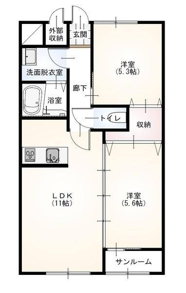  間取り図写真