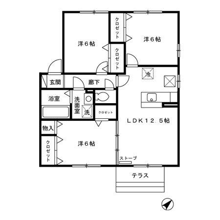  間取り図写真