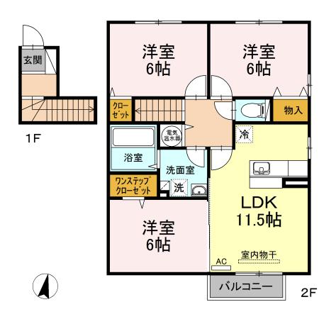  間取り図写真