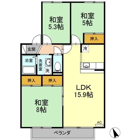  間取り図写真
