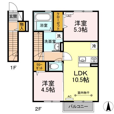  間取り図写真