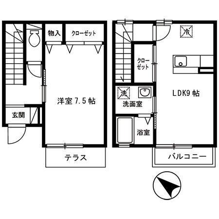  間取り図写真
