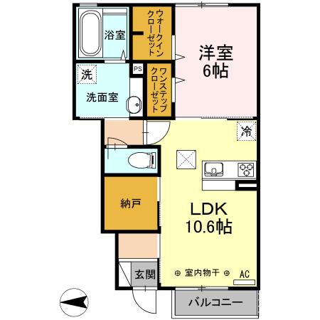 スヴァーラ新井田（102） 間取り図画像