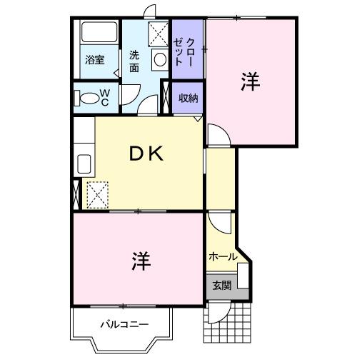 ローバストブリッジ（101） 間取り図画像