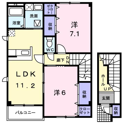  間取り図写真