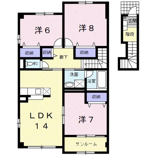  間取り図写真