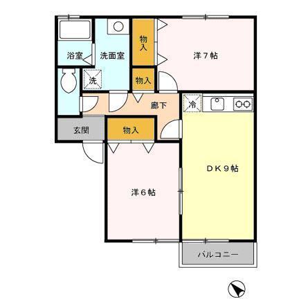 ＴＡＲＯ２（202） 間取り図画像