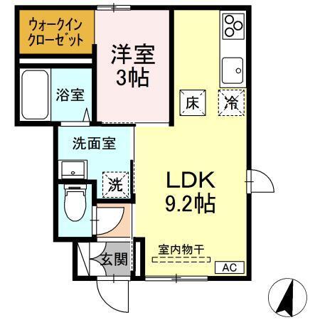 RESUA鍛冶町（103） 間取り図画像