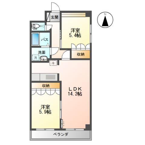 グレイスピア 間取り図画像