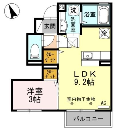 セジュールフェルテ（103） 間取り図画像