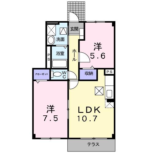 ゼファー（103） 間取り図画像