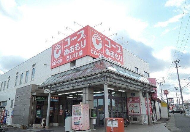 コープあおもりるいけ店：1000m