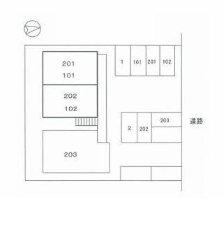 ヴィータＡ（101） 駐車場