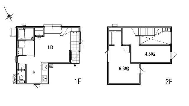 【新築】白銀四丁目戸建B棟 間取り図画像