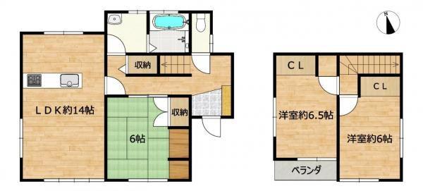 【リフォーム中】リフォーム予定間取図です。