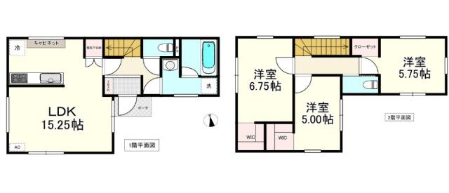 新築建売沼館A棟 間取り図画像