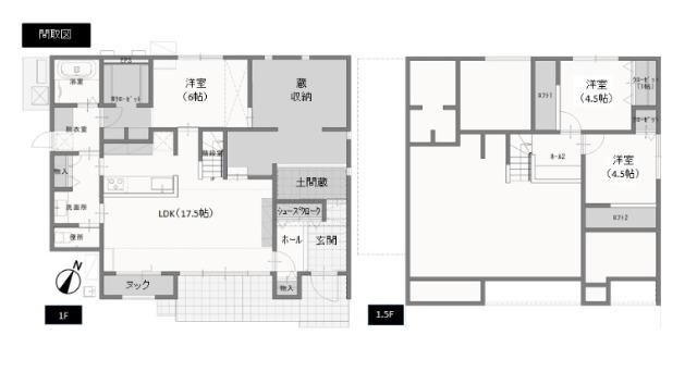 エムズコート高州新築分譲平屋建 間取り図画像