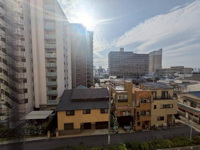 メガロコープ平野５号棟 眺望