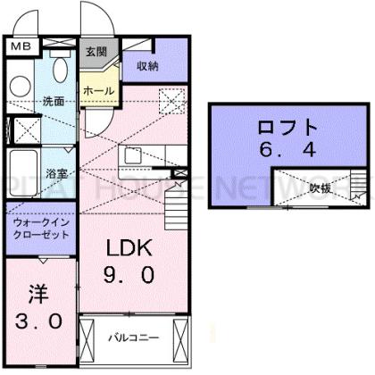  間取り図写真