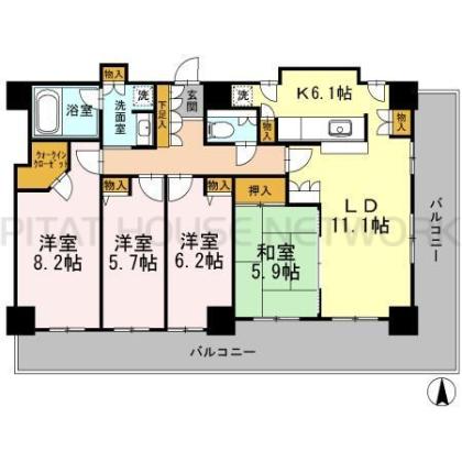  間取り図写真