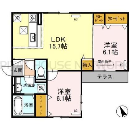  間取り図写真
